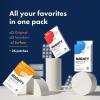 imageMighty Patch Day and Night Patches  The Hydrocolloid Patch Duo Pack DermTested MedicalGrade Hydrocolloid Absorbs Pimple Gunk in 68 Hours 36ct 18x Original 18x Invisible26 Count