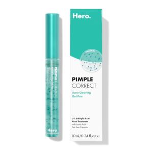 imageHero Cosmetics Pimple Correct Acne Clearing Gel Pen  Maximum Strength 2 Salicylic Acid NonDrying Formula for Early Stage and Emerging Pimples 1 Count