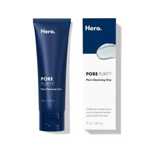 imageHero Cosmetics Pore Purity Cleansing Clay Mask  Absorbs Excess Oil and Visibly Minimizes Pores in 4 days 235 fl oz