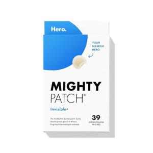 imageMighty Patch Invisible Patch  Daytime Hydrocolloid Acne Pimple Patches for Covering Zits and Blemishes Ultra Thin Spot Stickers for Face and Skin 24 Medium and 15 Small Patches39 Count